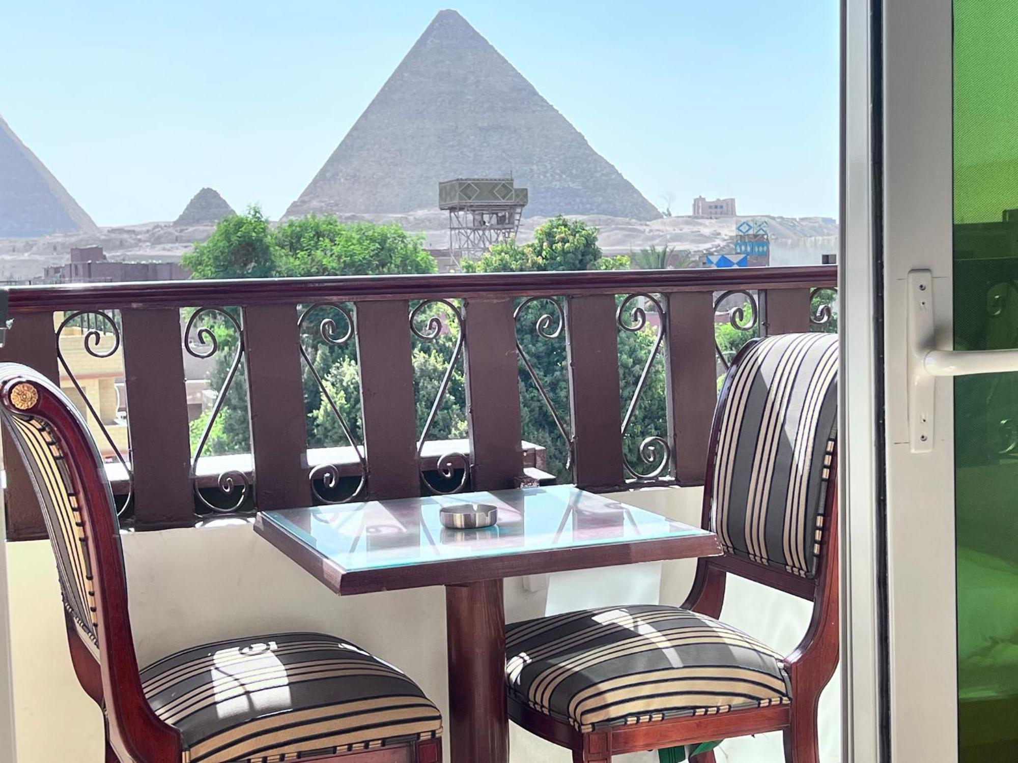 El Aida Pyramids View Hotel Kafret el-Gabal Екстериор снимка