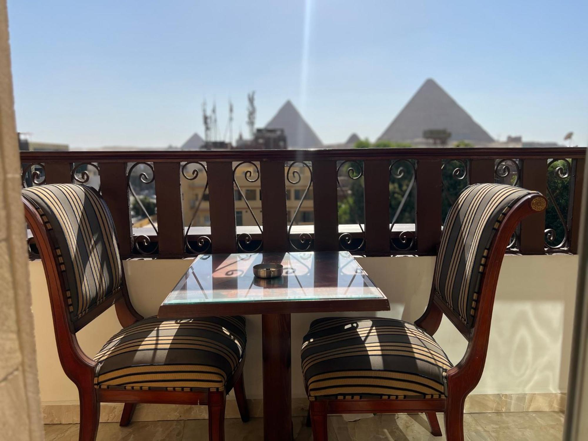 El Aida Pyramids View Hotel Kafret el-Gabal Екстериор снимка