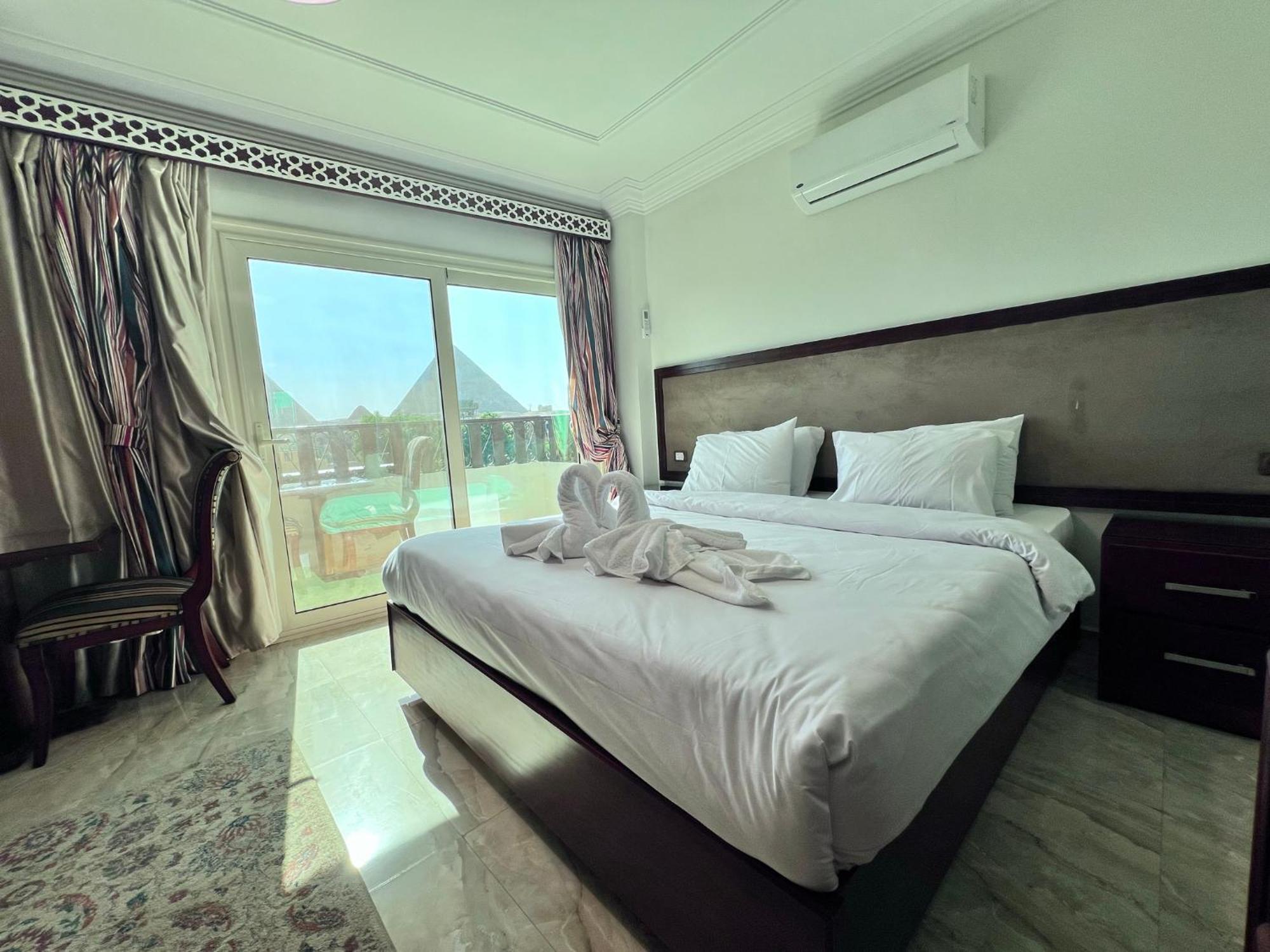El Aida Pyramids View Hotel Kafret el-Gabal Екстериор снимка
