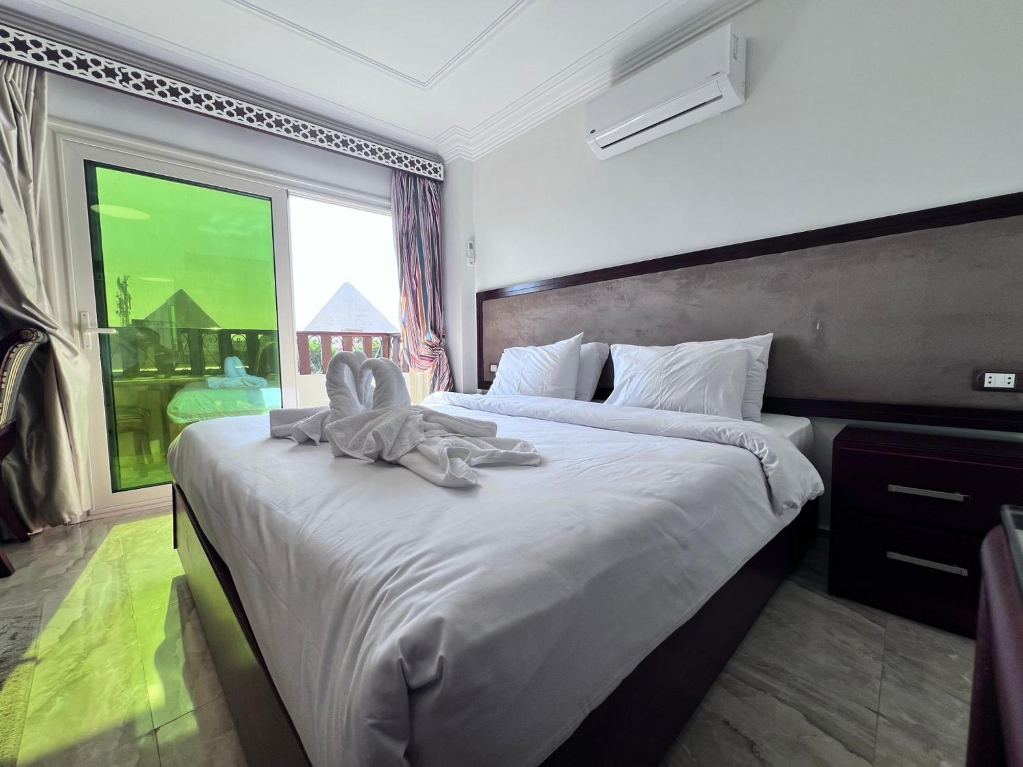El Aida Pyramids View Hotel Kafret el-Gabal Екстериор снимка