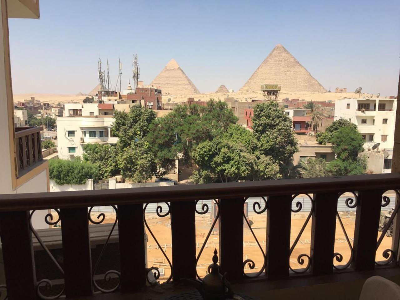 El Aida Pyramids View Hotel Kafret el-Gabal Екстериор снимка