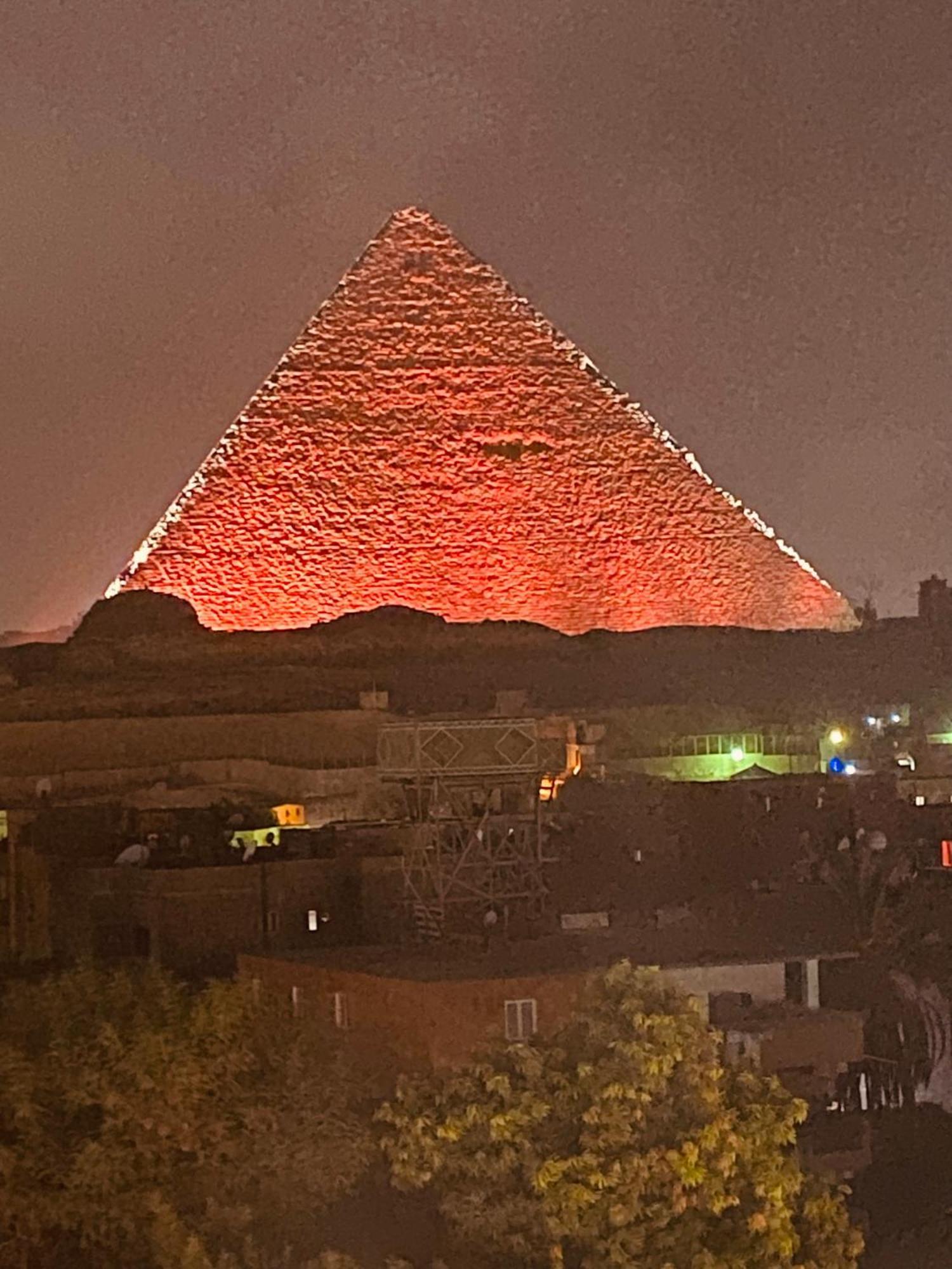 El Aida Pyramids View Hotel Kafret el-Gabal Екстериор снимка