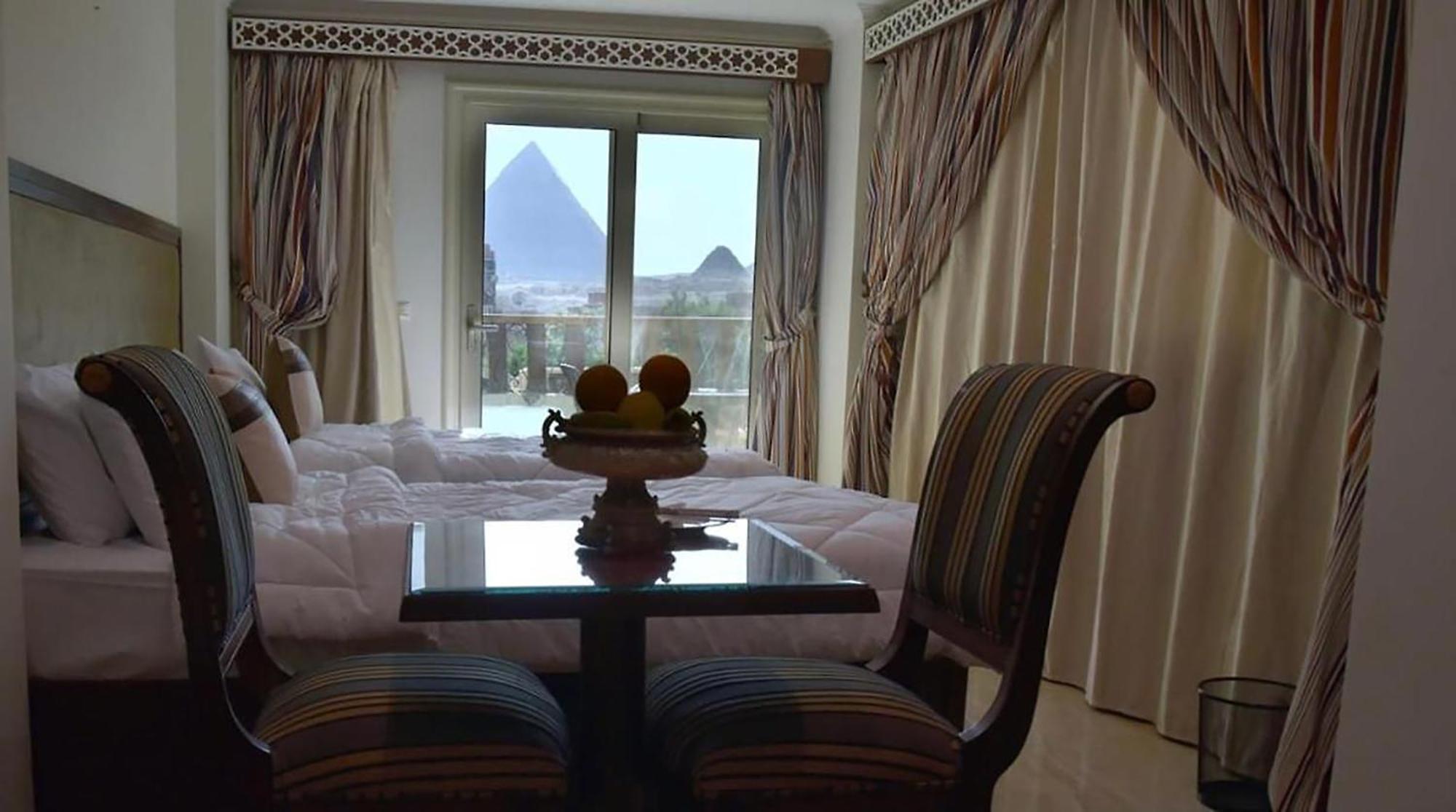 El Aida Pyramids View Hotel Kafret el-Gabal Екстериор снимка