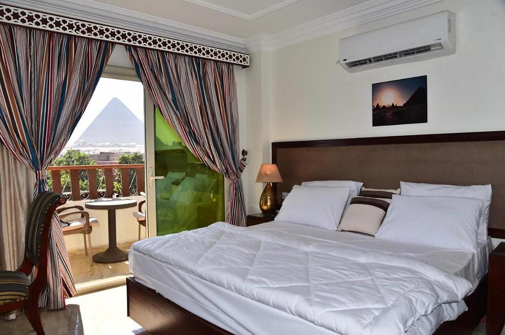 El Aida Pyramids View Hotel Kafret el-Gabal Екстериор снимка