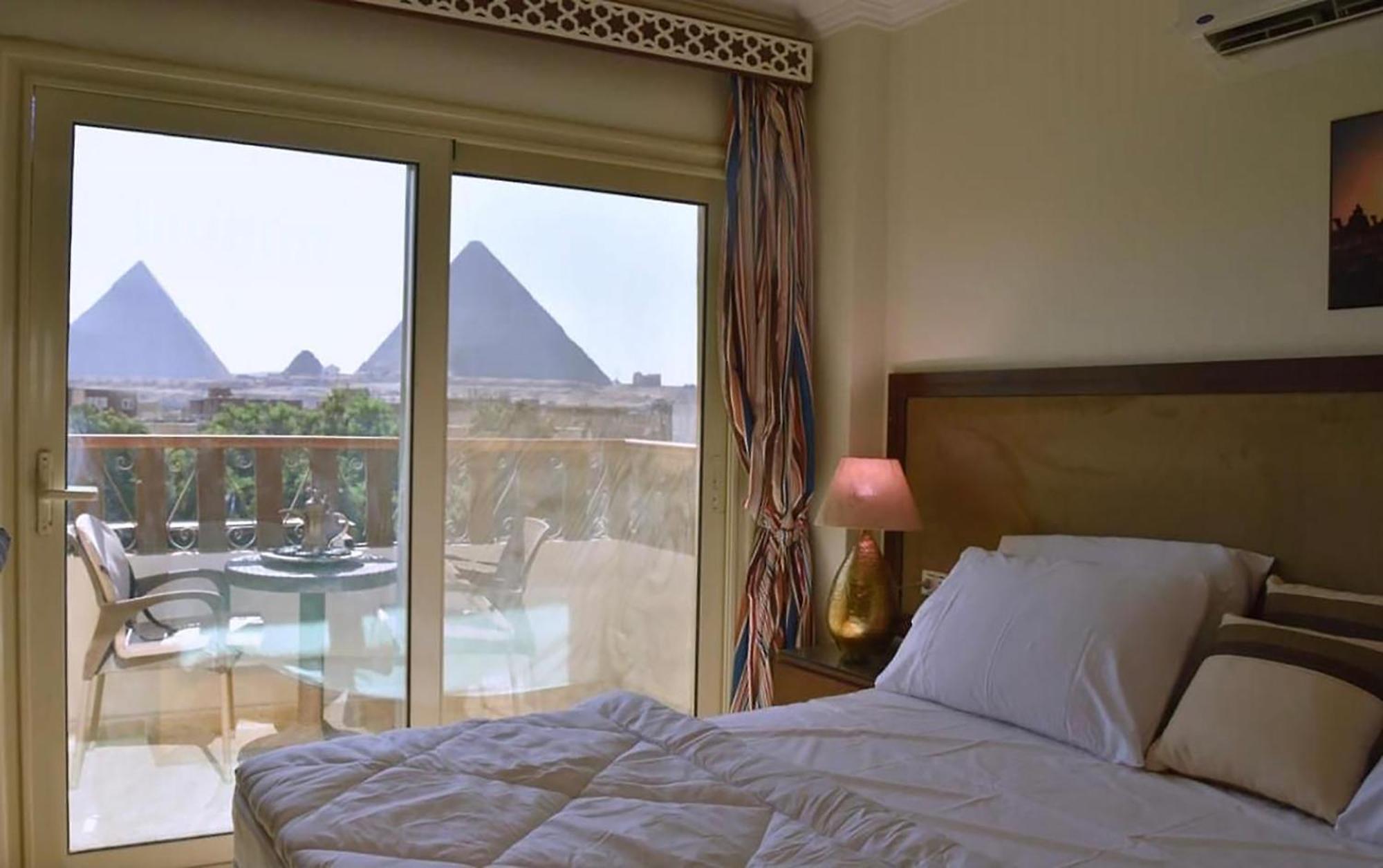 El Aida Pyramids View Hotel Kafret el-Gabal Екстериор снимка