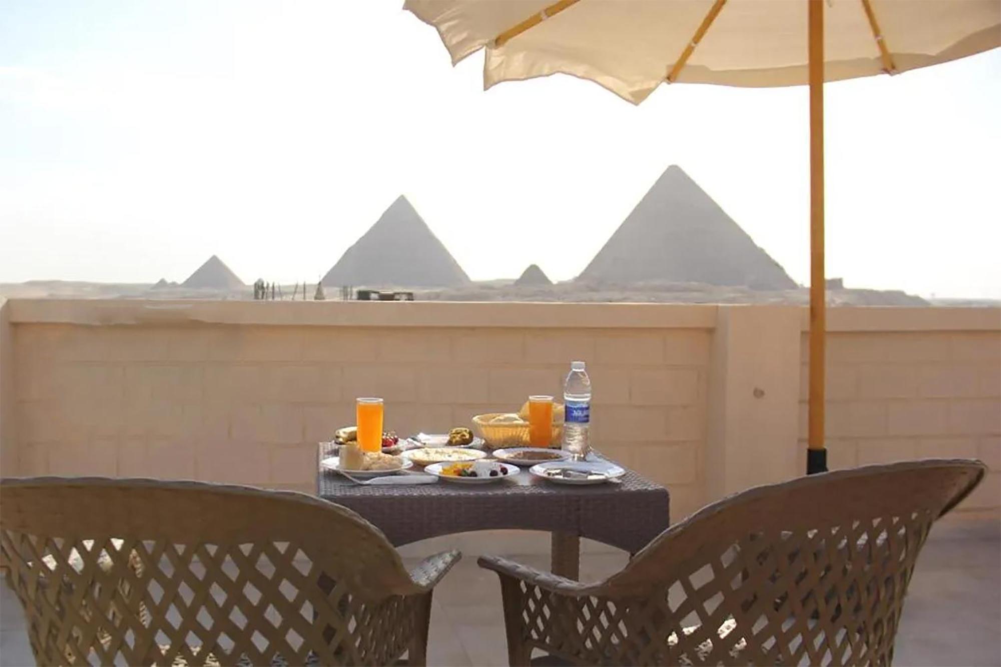 El Aida Pyramids View Hotel Kafret el-Gabal Екстериор снимка