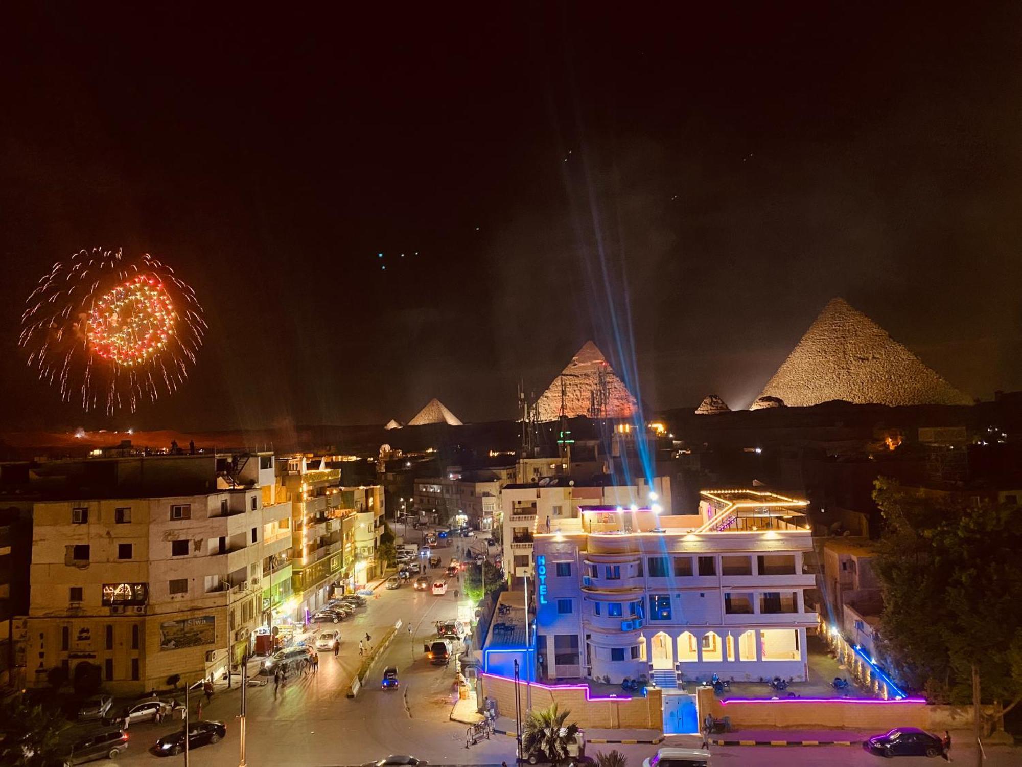 El Aida Pyramids View Hotel Kafret el-Gabal Екстериор снимка