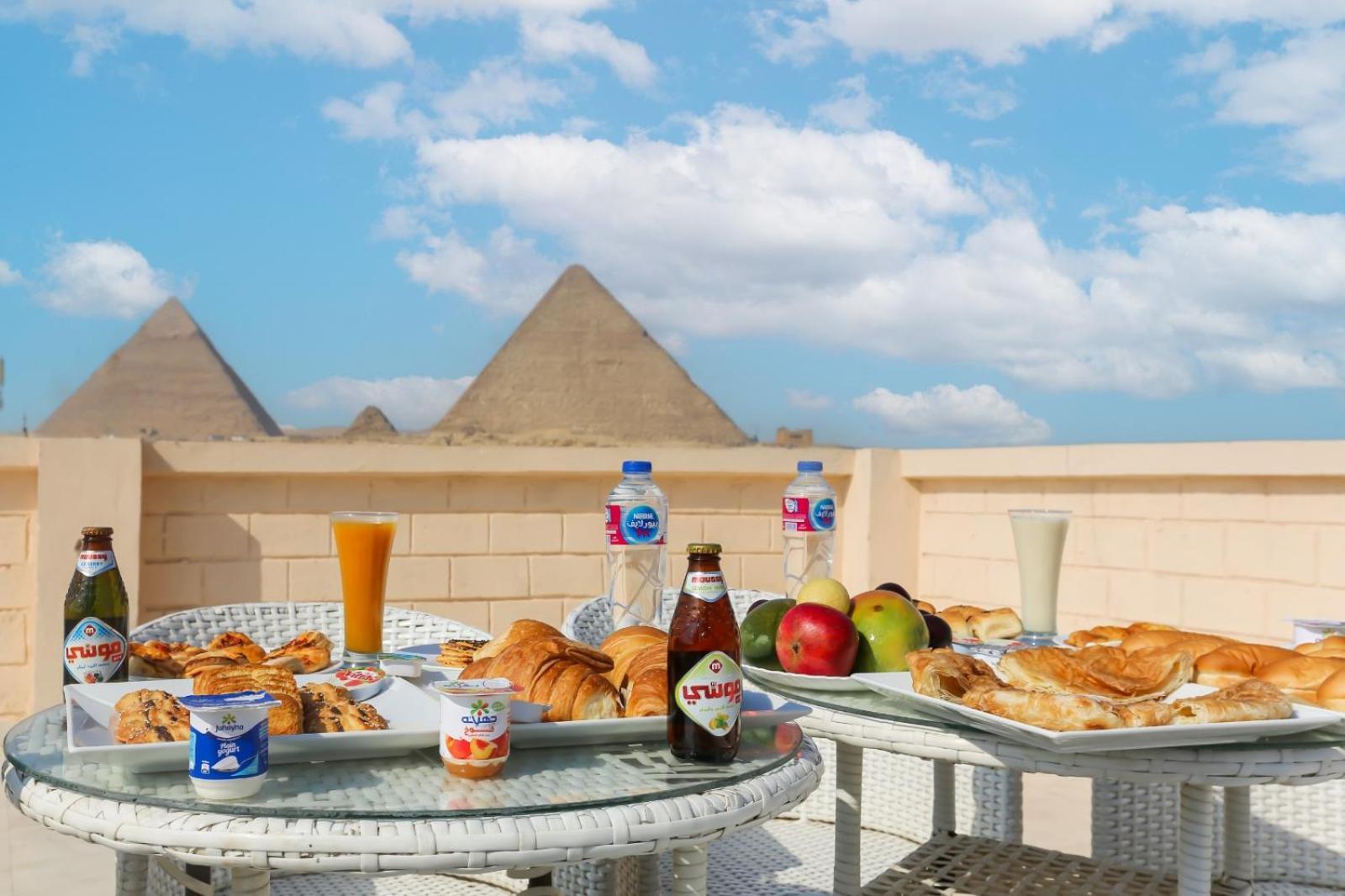 El Aida Pyramids View Hotel Kafret el-Gabal Екстериор снимка