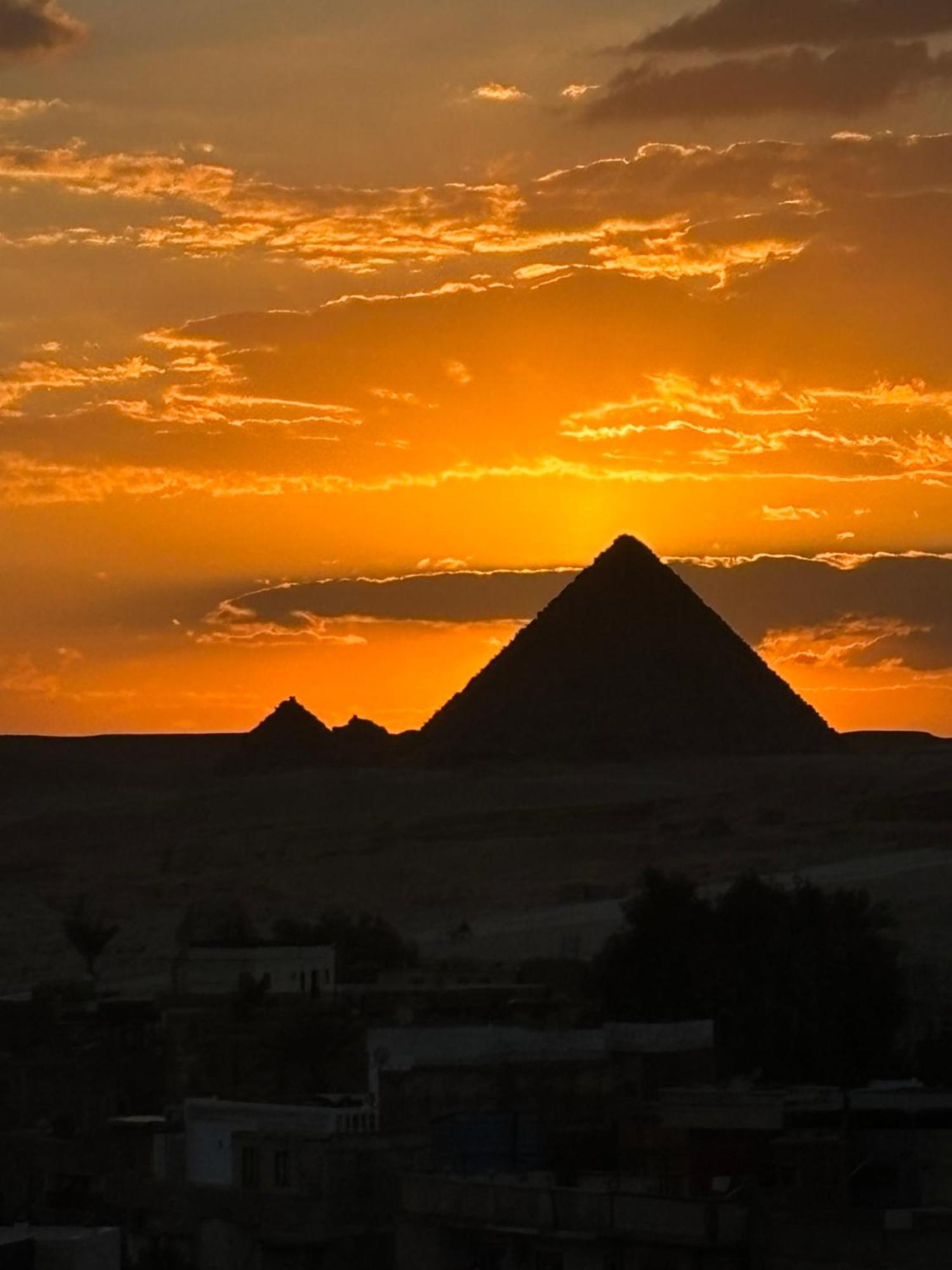 El Aida Pyramids View Hotel Kafret el-Gabal Екстериор снимка