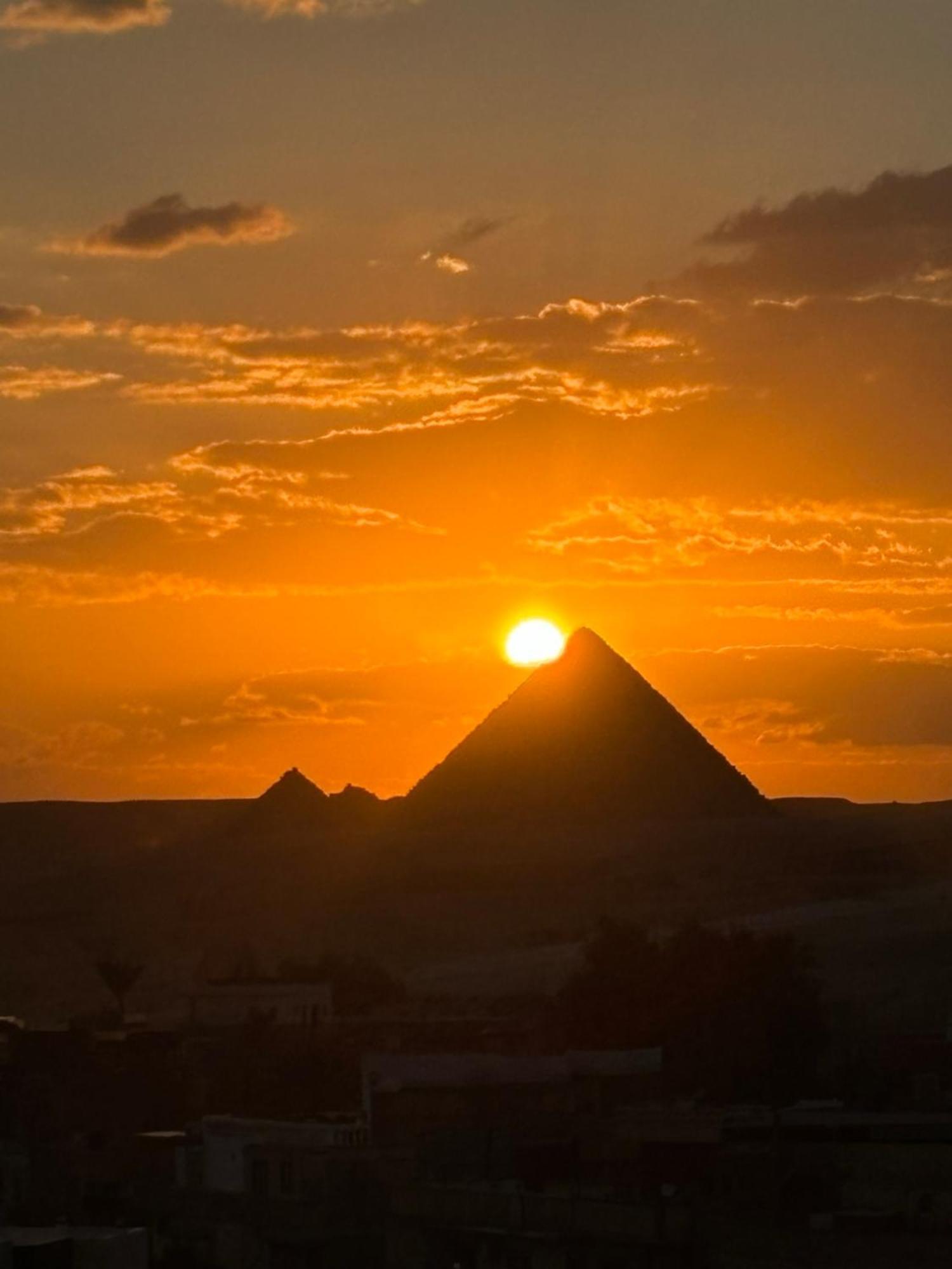 El Aida Pyramids View Hotel Kafret el-Gabal Екстериор снимка